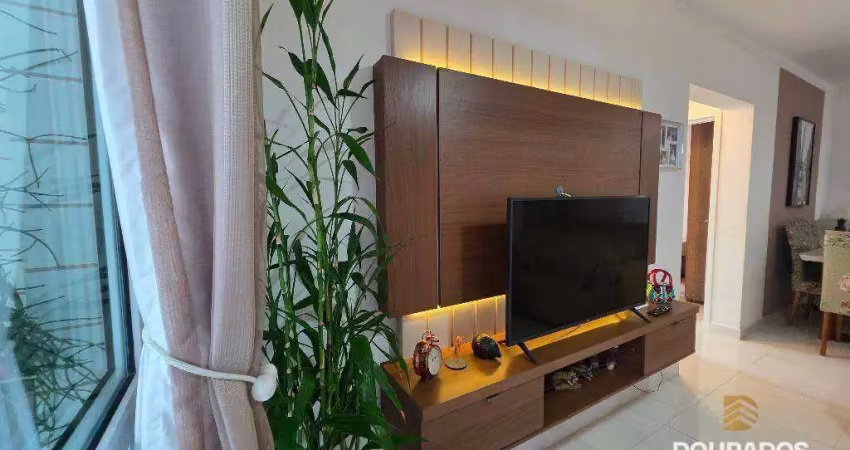 Apartamento com 2 dormitórios à venda, 86 m² por r$ 580.000,00 - aviação - praia grande/sp