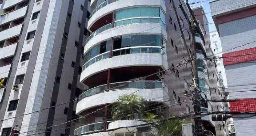 Apartamento com 2 dormitórios à venda, 80 m² por r$ 460.000 - vila guilhermina - praia grande/sp