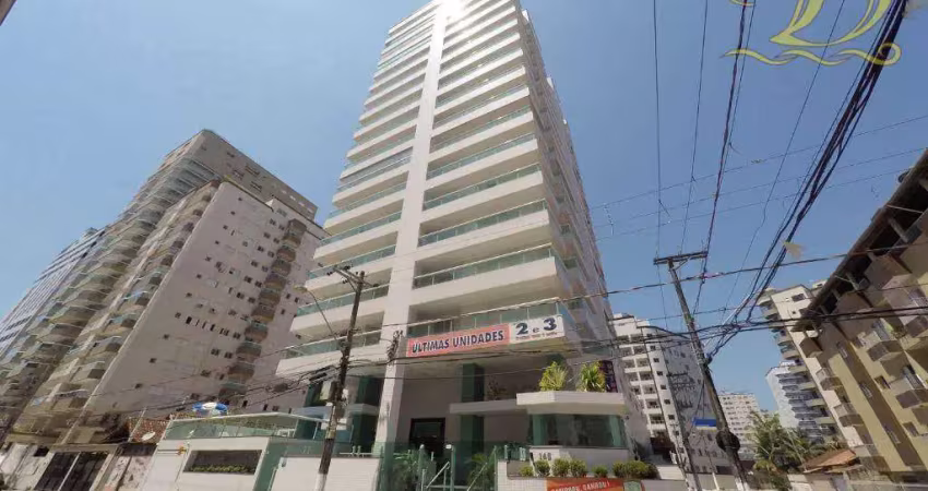 Apartamento com 3 dormitórios à venda, 130 m² por r$ 720.000,00 - ocian - praia grande/sp