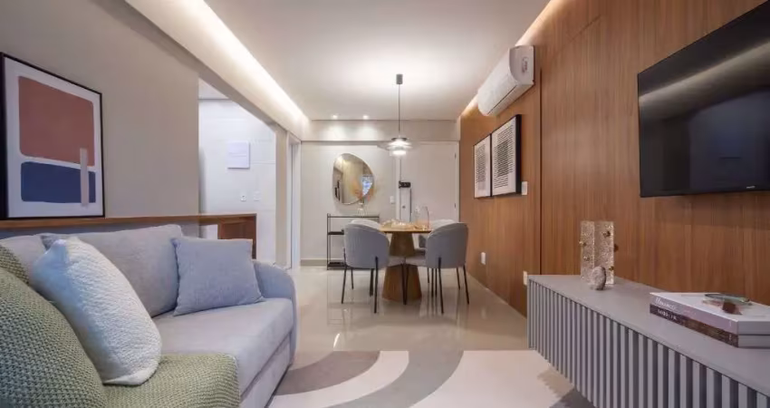 Apartamento com 3 dormitórios à venda, 107 m² por r$ 908.000,00 - vila guilhermina - praia grande/sp