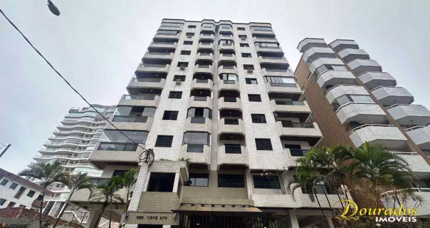 Apto de 2 dormitórios, sendo 1 suíte, mobiliado, com vista da sacada na guilhermina em praia grande sp.