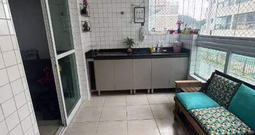 Apartamento com 2 dormitórios à venda, 77 m² por r$ 610.000 - canto do forte - praia grande/sp