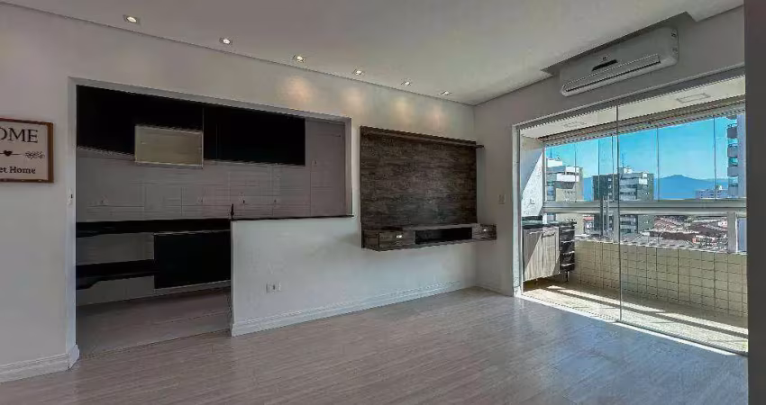 Apto de 2 dorm(s), sendo 1 suíte, varanda gourmet, lazer completo na guilhermina em praia grande sp.