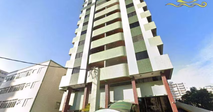 Cobertura com 3 dormitórios à venda, 185 m² por r$ 765.000,00 - tupi - praia grande/sp