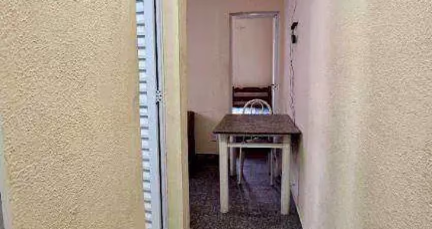 Kitnet com 1 dormitório à venda, 28 m² por r$ 185.000 - vila assunção - praia grande/sp