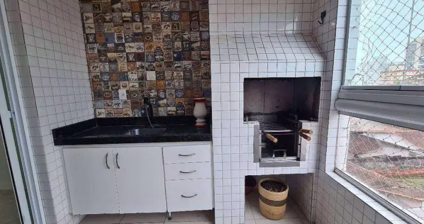 Apto de 2 dorm(s), sendo 1 suíte, com varanda gourmet, lazer completo na aviação em praia grande sp.