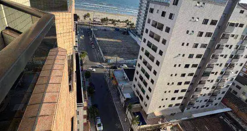 Apartamento com 2 dormitórios , sendo 1 suíte, sacada vista mar - tupi - praia grande/sp