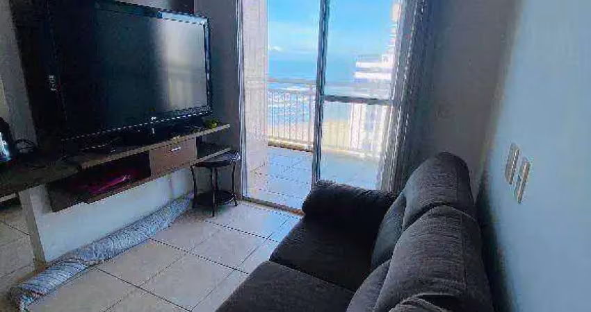 Apto de 2 dorm(s), sendo 1 suíte com vista mar da varanda, lazer completo, na ocian  em praia grande sp.