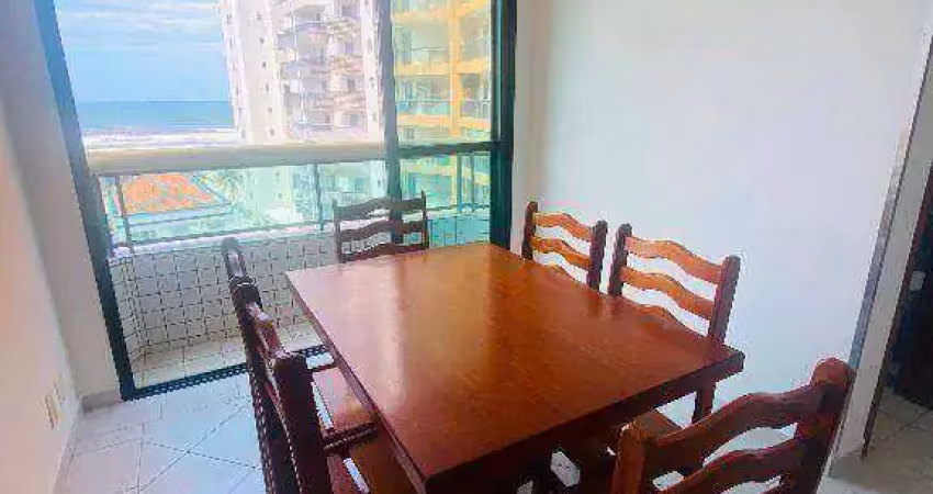 Apto de 3 dorm(s), sendo 1 suíte com vista mar na aviação em praia grande sp.
