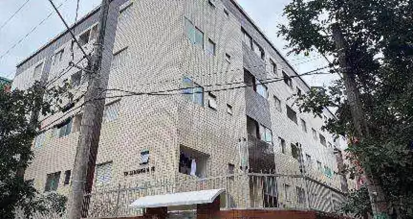 Apto de 1 dormitório, mobiliado, 55m²,  perto da praia na tupi em praia grande sp.