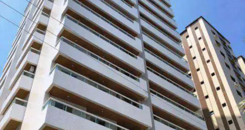 Apartamento de 3 dorm(s), sendo 1 suíte com vista mar na aviação em praia grande sp. parcela direto