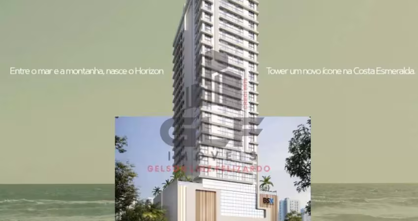 Lançamento apartamento flat alto padrão em itapema/sc na meia praia, com 1 suíte e 1 vaga de garagem. ótimo investimento.