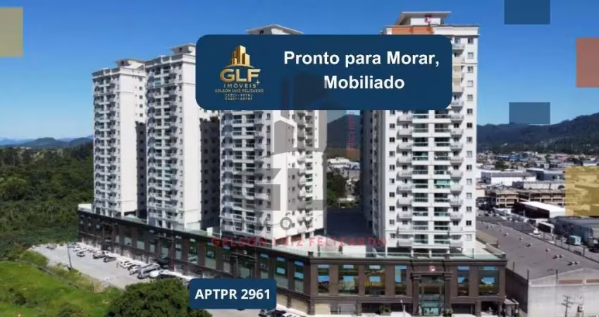 Apartamento pronto mobiliado em itapema/sc no bairro jardim praia mar, com 60m², 2 dormitórios sendo 1 suíte. área de lazer completa. investimento!