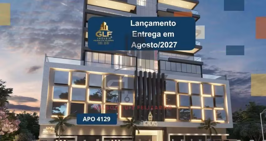 Apto lançamento em itapema/sc com, 151m²  área privativa, sendo 3 suítes, 2 vagas de garagem área de lazer completa