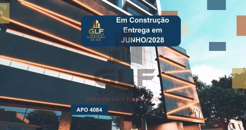 Apto em construção em balneário camboriú, com 172,18m² área privativa sendo 4 suítes, 3 vagas de garagem, área de lazer completa
