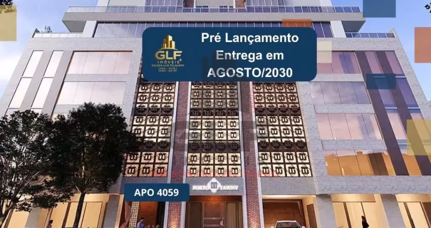 Apto pré lançamento em balneário camboriú, com 137,45m² área privativa sendo, 4 dormitórios, 3 vagas de garagem, área de lazer completa