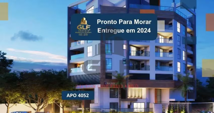 Apto pronto em bombinhas/sc com 149m² de área privativa, sendo 2 suítes, 2 vagas de garagem, com área de lazer completa