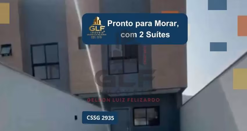 Sobrado geminado a venda em itapema/sc no bairro morretes, 93m² de área total com 2 suítes e 1 vaga de garagem. bem localizado!