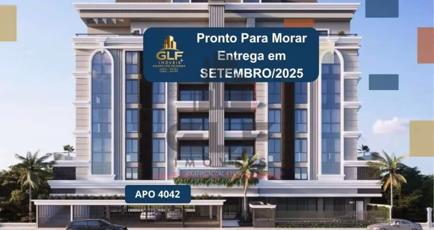 Apto pronto em bombinhas/sc com 82,80m² área privativa, sendo 2 suítes, 1 vaga de garagem, área de lazer completa