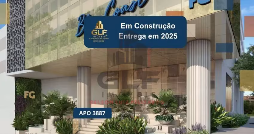 Apto pronto em balneário camboriú, com 164,33m² área privativa sendo 4 suítes, 3 vagas de garagem, área de lazer completa