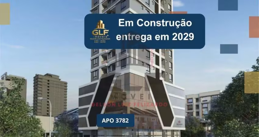 Apto em construção em itapema/sc bairro morretes, com 68,05m²  área privativa 2dormitorios sendo 1 suíte, 1 vaga de garagem, área de lazer