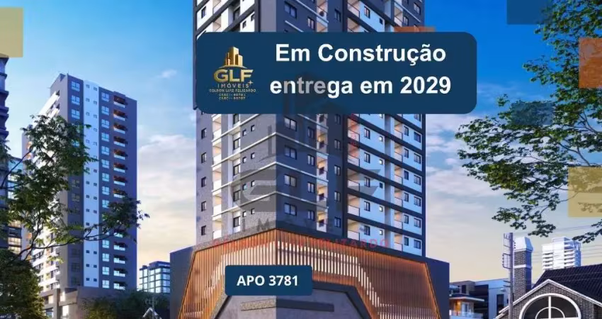 Apto em  construção em itapema/sc bairro morretes, com 64,10m² com 2 dormitórios sendo 1 suíte, 1 vaga de garagem, área de lazer completa