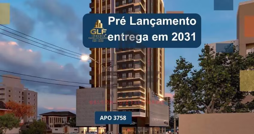 Apto pré lançamento em itapema/sc bairro morretes, com 44m² área privativa sendo 1 dormitório, 1 vaga de garagem, área de lazer completa