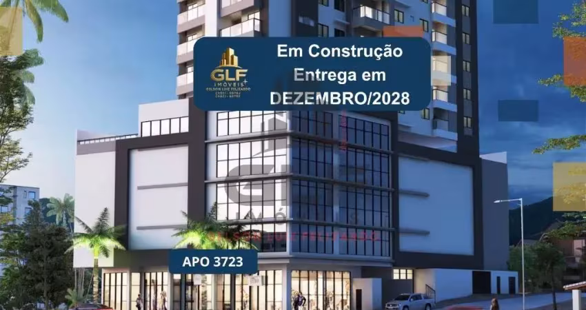 Apto em construção em itapema/sc bairro tabuleiro, com 59,25m² área privativa, com 2 dormitórios sendo 1 suíte, 1 vaga de garagem