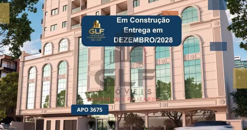 Apto em construção em itapema/sc bairro morretes, com  43,05m² área privativa sendo, 1 suíte, 1 vaga de garagem, área de lazer completa