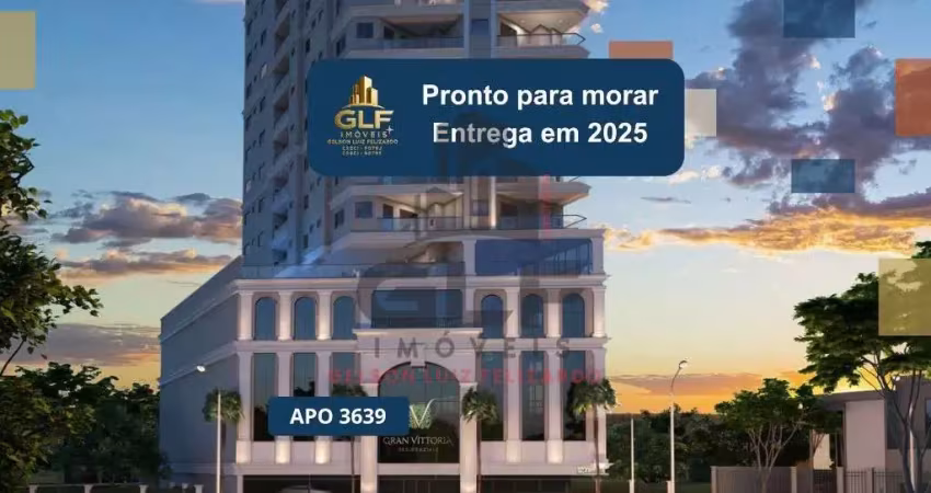 Apto pronto em itapema/sc bairro morretes, com 67,57m²  área privativa, com 2 dormitórios, sendo 1 suíte, 1 vaga de garagem, área de lazer completa