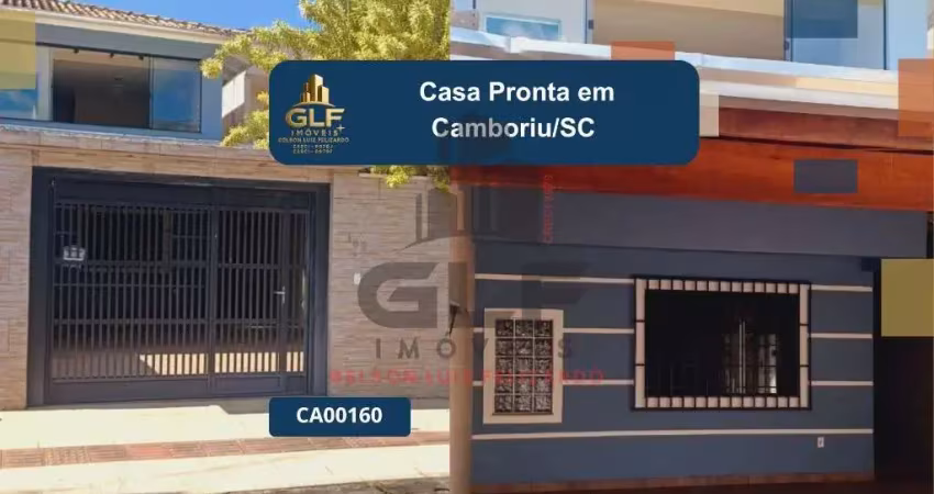 Casa pronta em camboriú com 105,38m² área privativa, não perca essa oportunidade