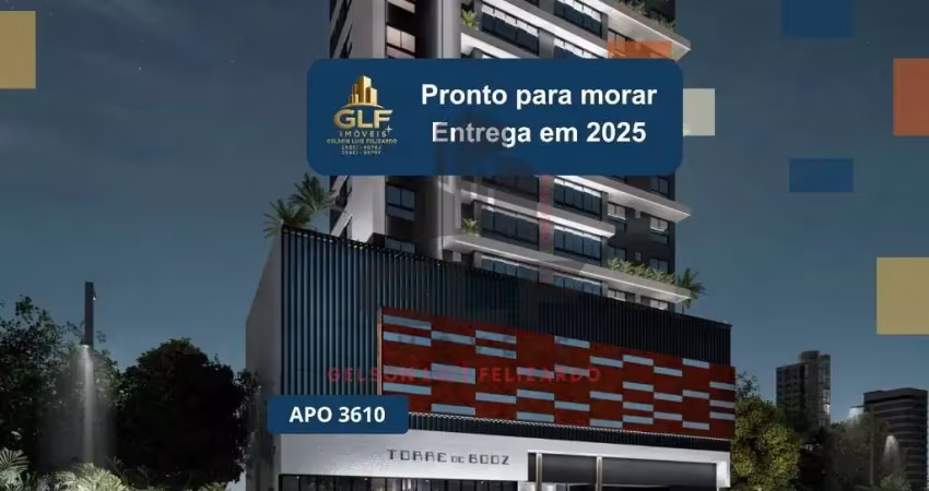 Apto pronto em balneário camboriú, com 99,13m² área privativa sendo 3 suítes, 1 vaga de garagem, área de lazer completa