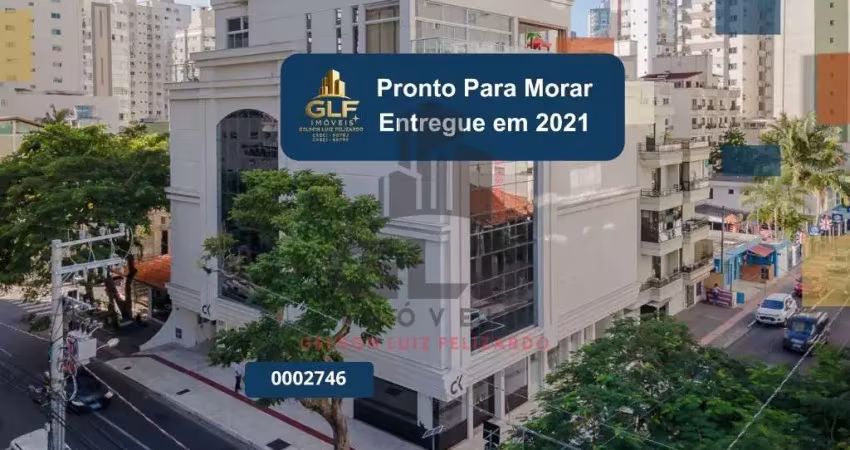 Apto pronto em camboriú, com 172,99m² área privativa sendo 3 suítes, 2 vagas de garagem, área de lazer completa