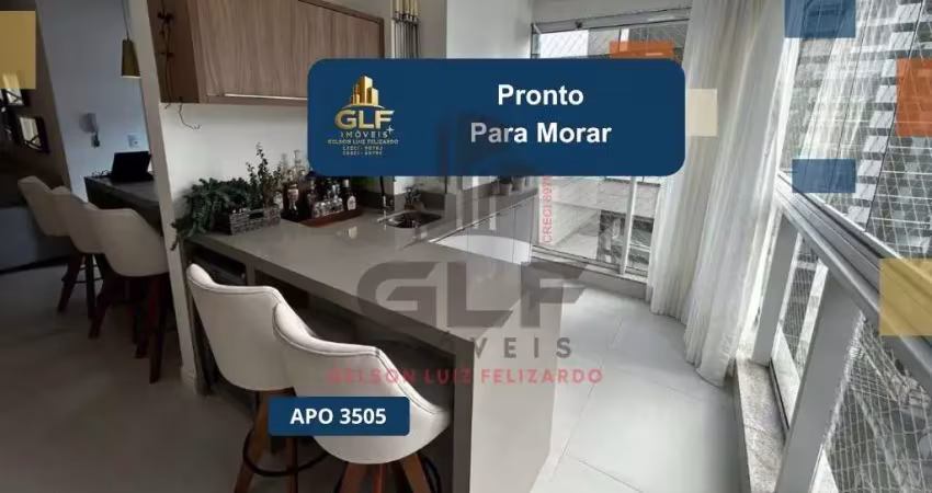 Apto pronto em itapema/sc bairro meia praia, cm 130m² área privativa sendo 3 suítes, 3 vagas de garagem, área de lazer completa