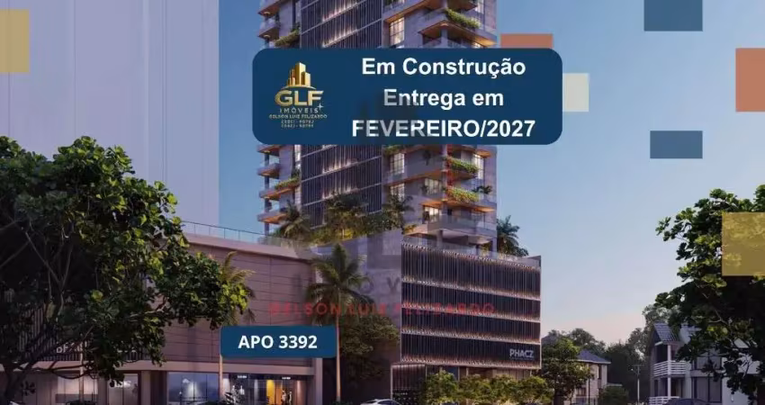 Apto em construção em porto belo, com 149m² área privativa, sendo 3 suítes, 3 vagas de garagem, área de lazer completa