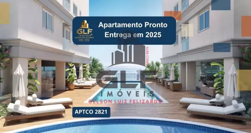 Apartamento lançamento na cidade de itapema/sc na meia praia, com 2 dormitórios e 1 vaga de garagem, com lazer completo. bem localizado. investir