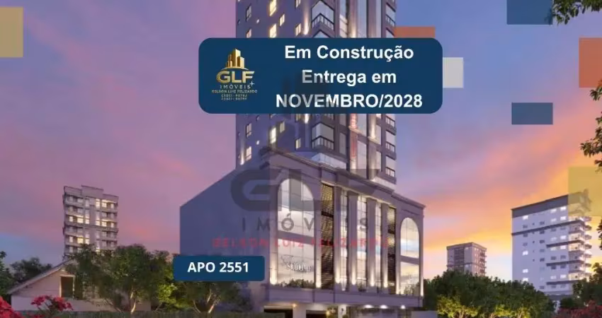 Apto em construção em porto belo, com 103,65m² área privativa,. com 3 dormitórios sendo 1 suíte, 2 vagas de garagem, área de lazer completa