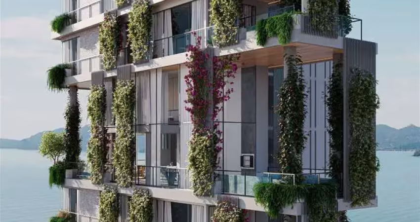 Apartamento lançamento na cidade de itapema/sc no bairro meia praia, 4 dormitórios todos com suítes e 3 vagas de garagem, com lazer completo. bem loca