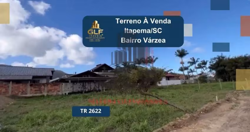 Terreno a venda na cidade de itapema/sc no bairro várzea, com metragem de 300 m² sendo 15 x 20. oportunidade de investimento