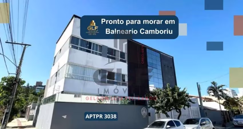 Apartamento pronto bem localizado em balneario camboriu, apartamento conta conta com 2 dormitorios sendo 2 suites, 3 banheiros