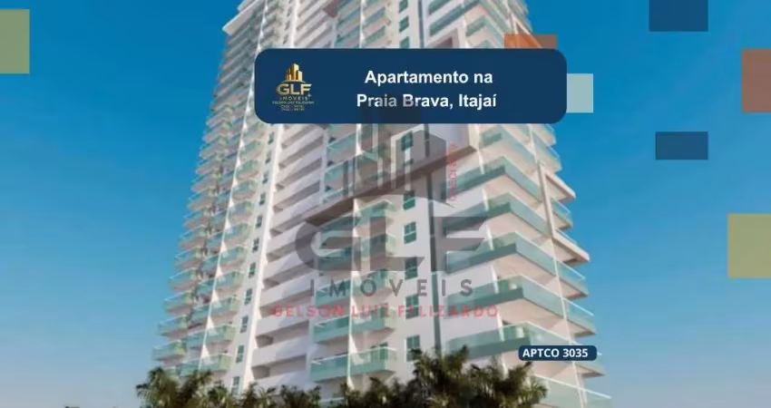 Studio praia brava em itajaí, grande oportunidade, residencial riviera, área de lazer com piscina