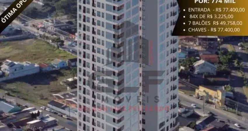 Apartamento em construção ed, aspen, apartamento com 76m² de área privativa conta com 2 suites 1 vaga de garagem com área de lazer completa