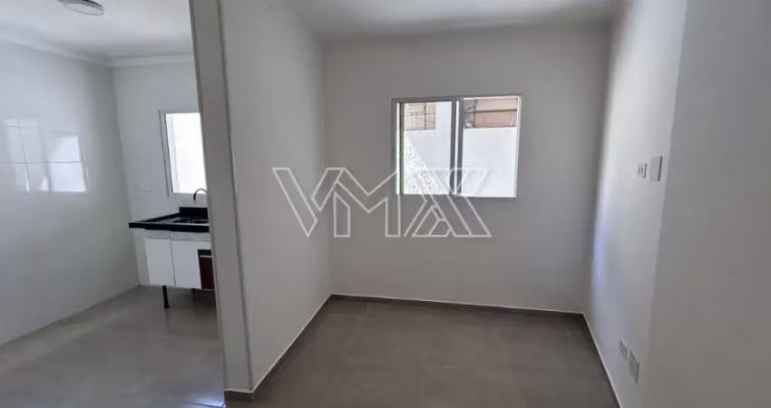 Apartamento novo com 01 dormitório para locação na vila maria alta - sp