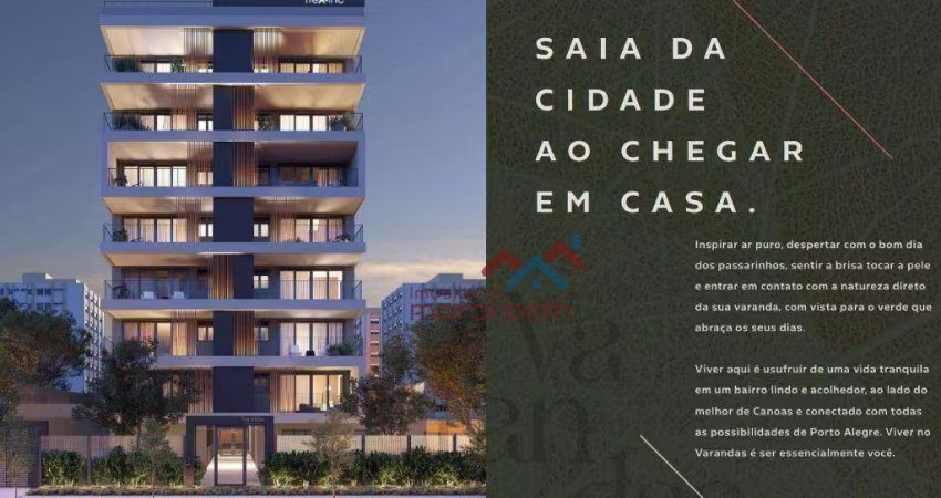 Apartamento com 3 dormitórios à venda, 78 m² por R$ 640.675,98 - Nossa Senhora das Graças - Canoas/RS