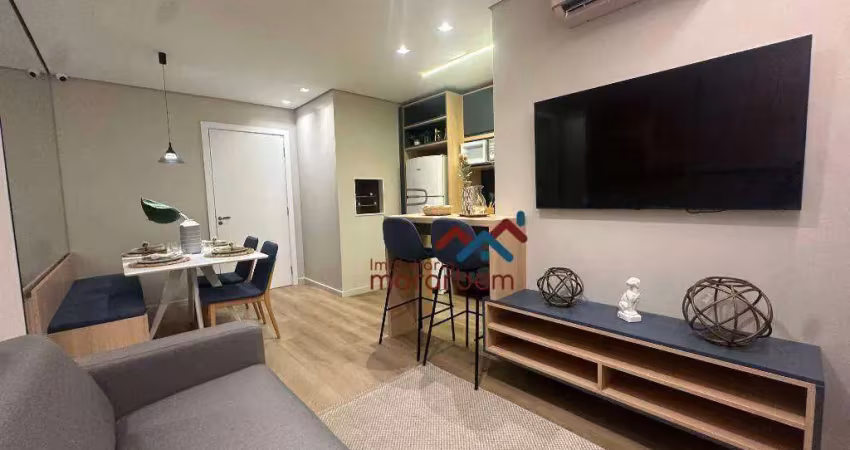 Apartamento com 2 dormitórios à venda, 43 m² por r$ 250.000,00 - marechal rondon - canoas/rs