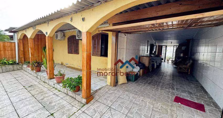 Casa com 2 dormitórios à venda, 100 m² por r$ 280.000,00 - guajuviras - canoas/rs