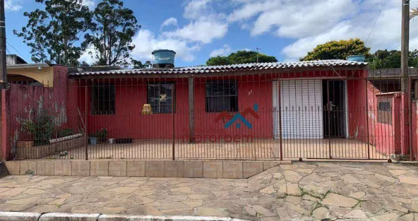 Casa com 3 dormitórios à venda, 95 m² por r$ 200.000,00 - guajuviras - canoas/rs