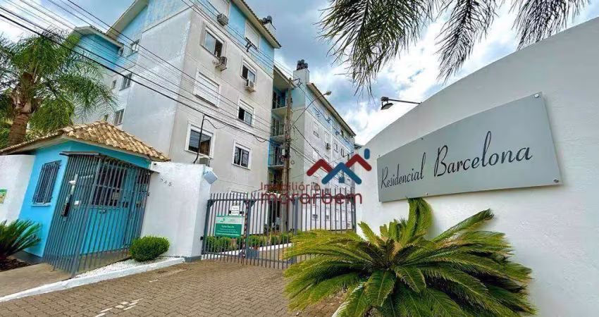 Apartamento com 3 dormitórios à venda, 60 m² por r$ 265.000 - igara - canoas/rs