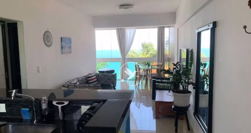 Vista mar flat 2 dormitórios à venda - praia caravelas - armação dos búzios/rj