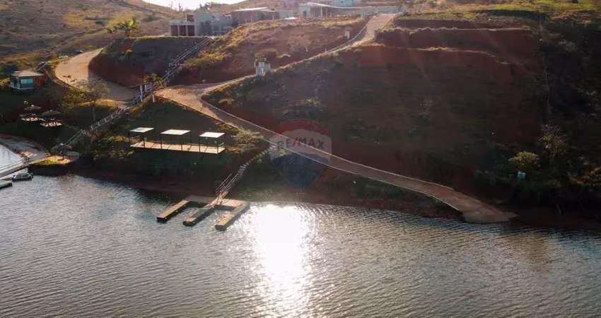 Terreno de 320m² no condomínio marina café com vista para represa joão penido